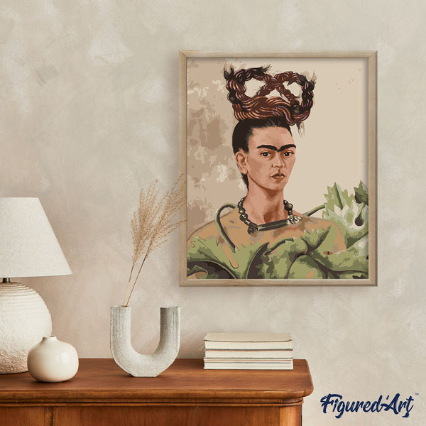 Frida - Self Portrait with Braid
