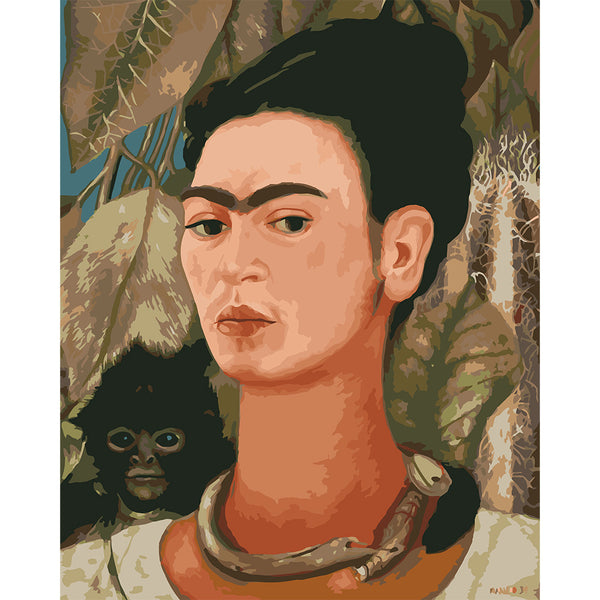 Frida - Self-portrait with Monkey 1938