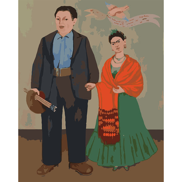 Frida - Frida and Diego Rivera