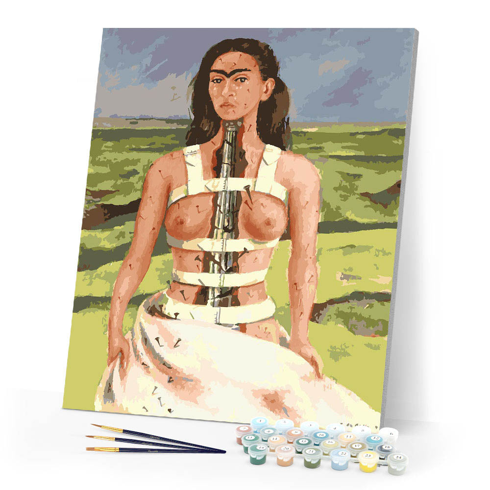 Paint by numbers kit Frida - The Broken Column Figured'Art