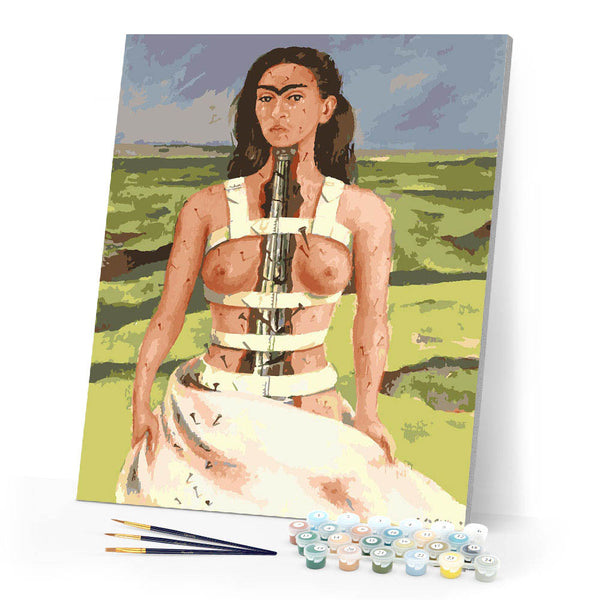 Paint by numbers kit Frida - The Broken Column Figured'Art