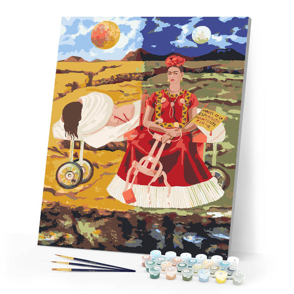 Paint by numbers kit Frida - Tree of Hope, Remain Strong Figured'Art