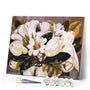Paint by numbers kit Frida - Magnolias Figured'Art