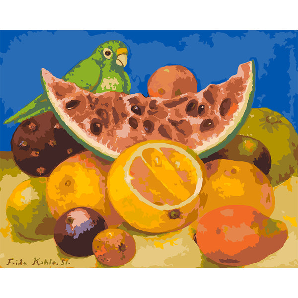 Frida - Still Life with Parrot and Fruit