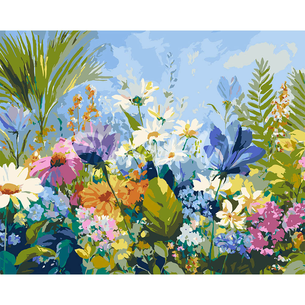 Paint by Numbers Flowers – Figured'Art