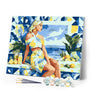 Paint by numbers kit Lemon Breeze Woman Figured'Art