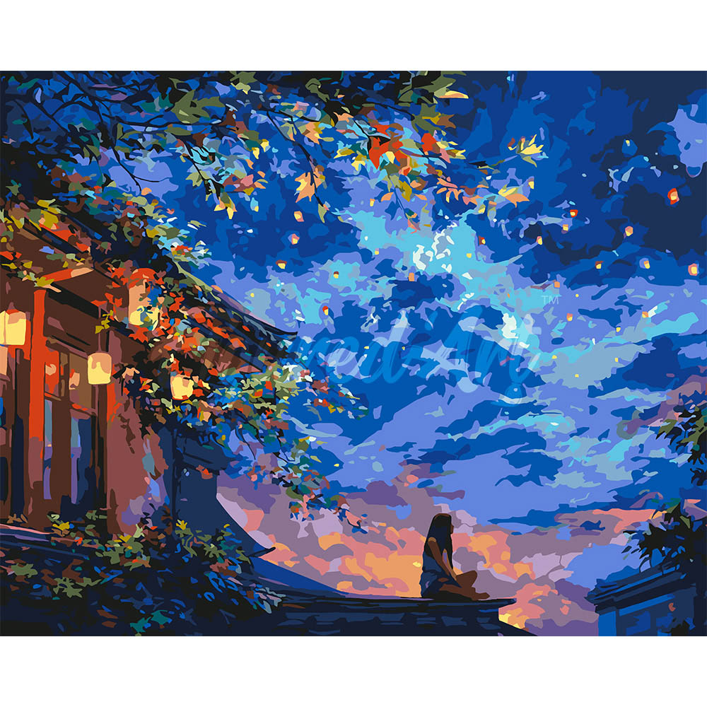 Lantern Night View