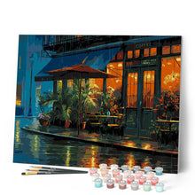 Load image into Gallery viewer, Rainy Cafe Corner