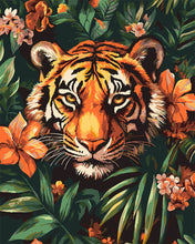Load image into Gallery viewer, Paint by numbers kit Tropical Tiger Figured'Art