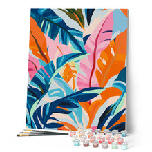Load image into Gallery viewer, Colorful Banana Leaves