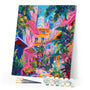 Paint by numbers kit Colorful Neighborhood Figured'Art