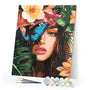 Paint by numbers kit Tropical Beauty Figured'Art