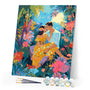 Paint by numbers kit for adults Tropical Romance Figured'Art
