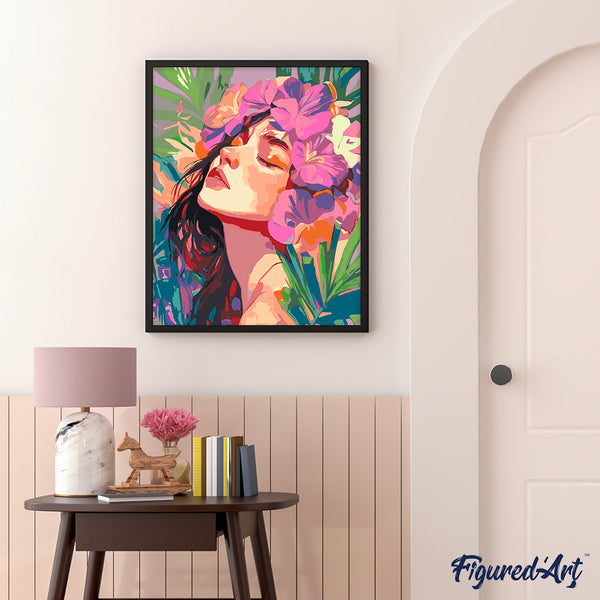 Floral Pretty Girl