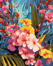 Load image into Gallery viewer, Paint by numbers kit Tropical Orchids Figured'Art