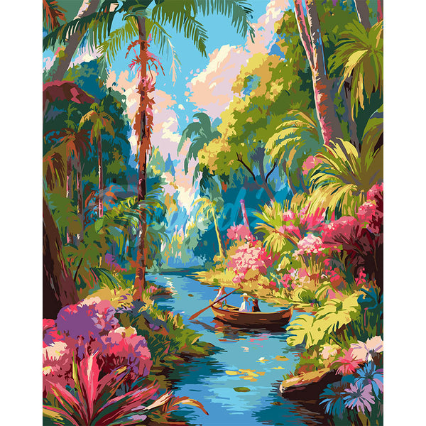Tropical Boat Journey