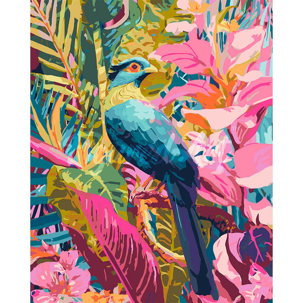 Tropical Blue Bird