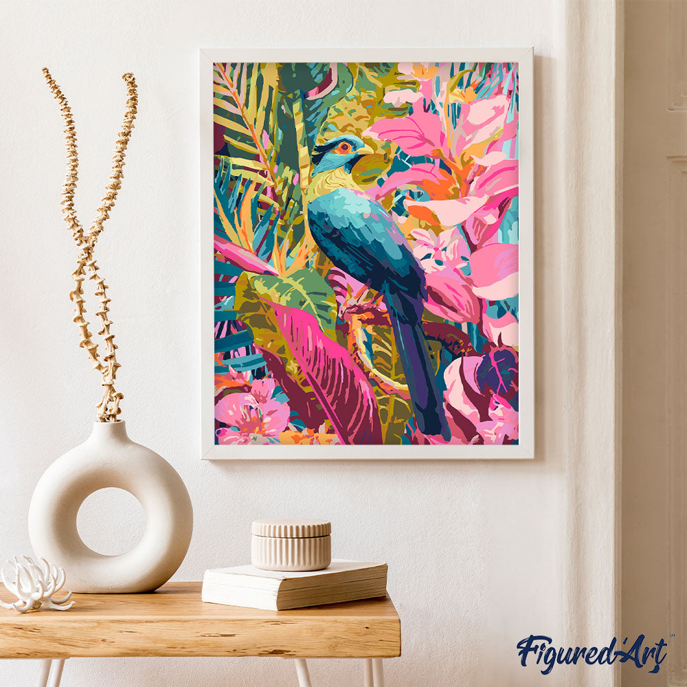 Tropical Blue Bird