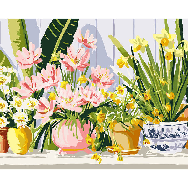 Pastel Flower Pots