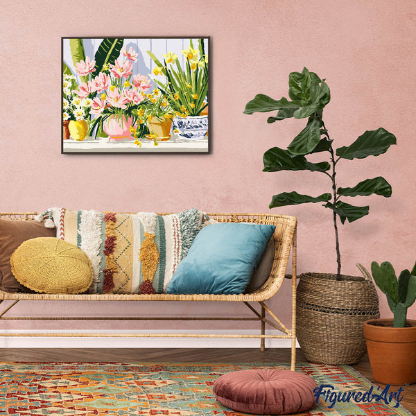 Pastel Flower Pots