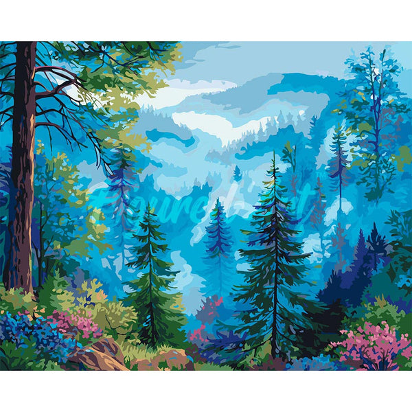 Misty Pine Valley
