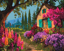 Load image into Gallery viewer, Paint by numbers kit Vivid Front Yard Figured'Art