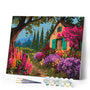 Paint by numbers kit Vivid Front Yard Figured'Art