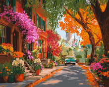 Load image into Gallery viewer, Paint by numbers kit Urban Garden Lane Figured'Art