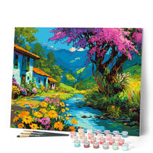 Load image into Gallery viewer, Colorful Village Stream