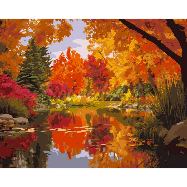 Golden Trees of Fall