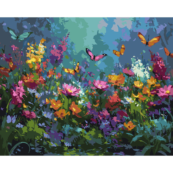 Colorful Butterfly Garden