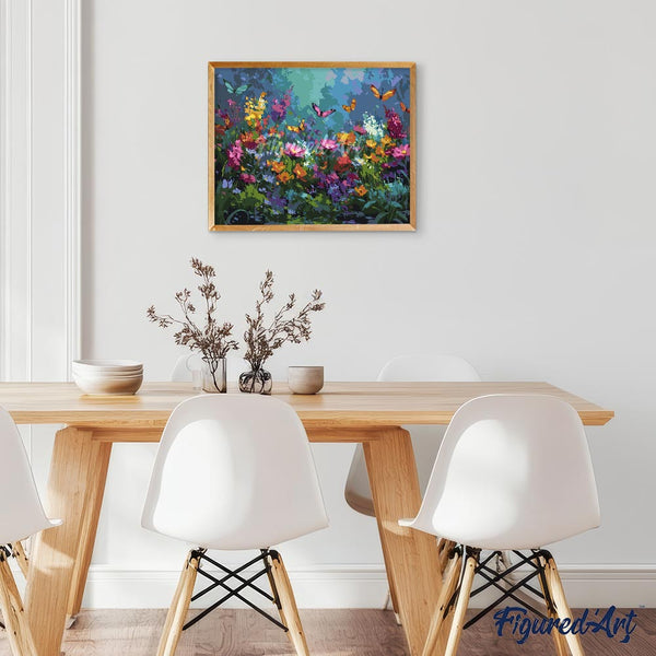 Colorful Butterfly Garden