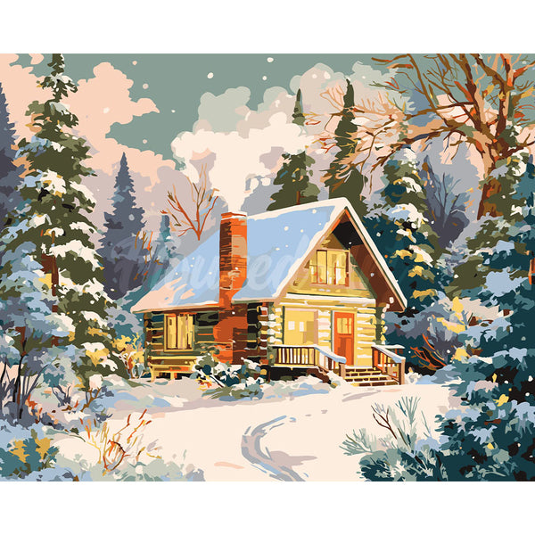 Winter Cabin