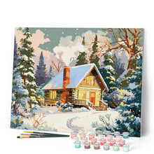 Load image into Gallery viewer, Winter Cabin