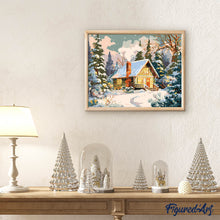 Load image into Gallery viewer, Winter Cabin