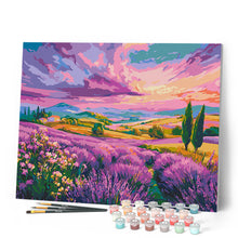 Load image into Gallery viewer, Lavender Hills at Sunset