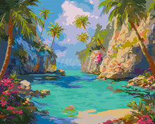 Load image into Gallery viewer, Paint by numbers kit The Blossom Cove Figured'Art