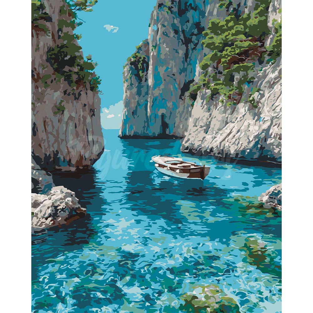 Peaceful Blue Cove