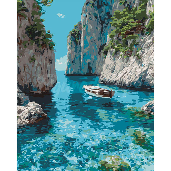 Peaceful Blue Cove