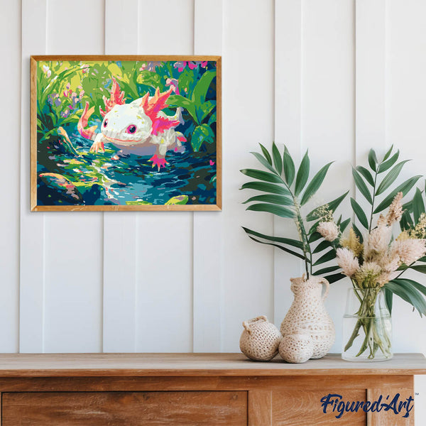 Swimming Axolotl