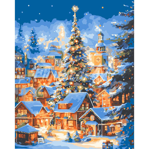 Sparkling Christmas Village