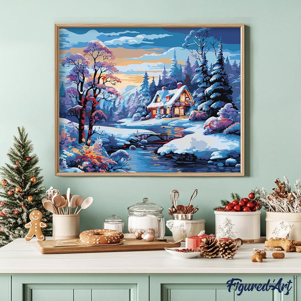 Winter River Cottage
