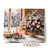 Paint by numbers kit Romantic Christmas Eve Figured'Art
