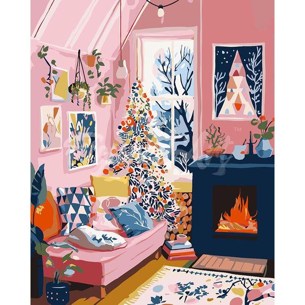 Artistic Holiday Corner