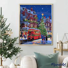 Load image into Gallery viewer, London Christmas Street