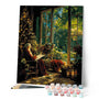 Paint by numbers kit Santa's Quiet Time Figured'Art