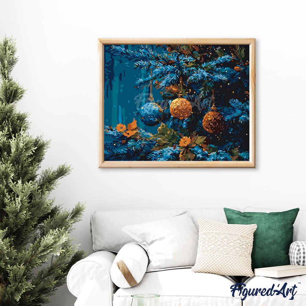 Blue Fir & Baubles