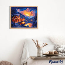 Load image into Gallery viewer, Glowing Lakeside Village