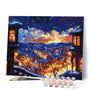 Paint by numbers kit for adults Glowing Winter Night Figured'Art