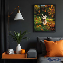 Load image into Gallery viewer, Joyful Pup in Fall